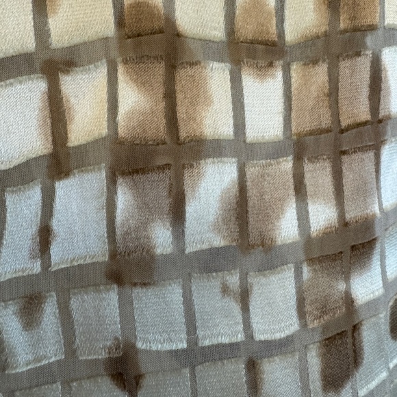 Jones New York silk blend button down blouse Size 10 - Picture 2 of 7